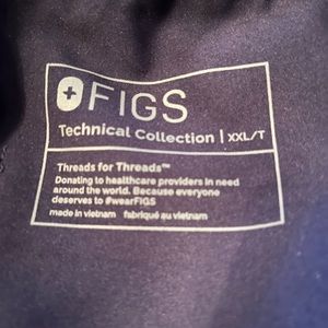 Men’s figs pants xxl tall dark blue like new